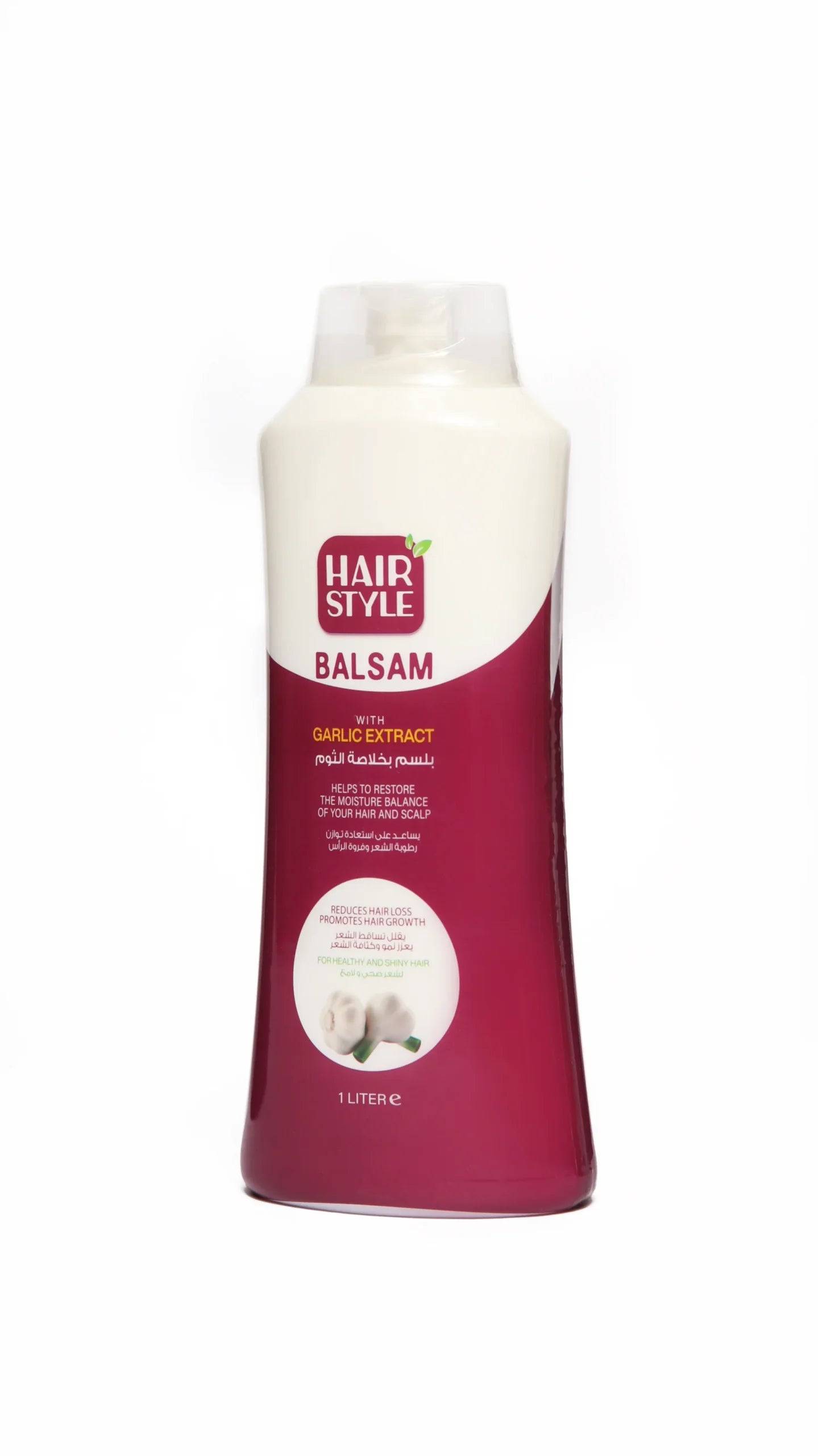 Hair Style Balsam مع Garlic Extract 1L