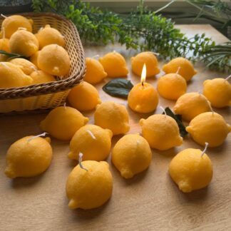 Lemon Shaped شمعة للديكور