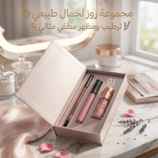 روز بيري hydrate و مطفي velvet lip طقم