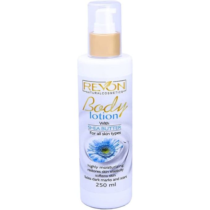 Revon natural cosmatics لوشن جسم مع زبدة الشيا 250 مل