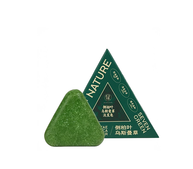 Nature Seven أخضر Hair صابون مع 12 Natural Extracts - الصورة 2
