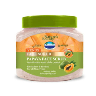 Natures Bounty Venos Face مقشر Papaya 300 مل