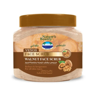 Natures Bounty Venos Face مقشر Walnut 300 مل