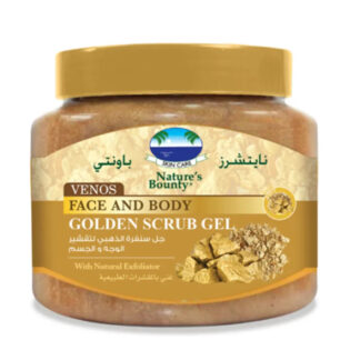 Natures Bounty Venos Face و Body Golden مقشر جل 300 مل