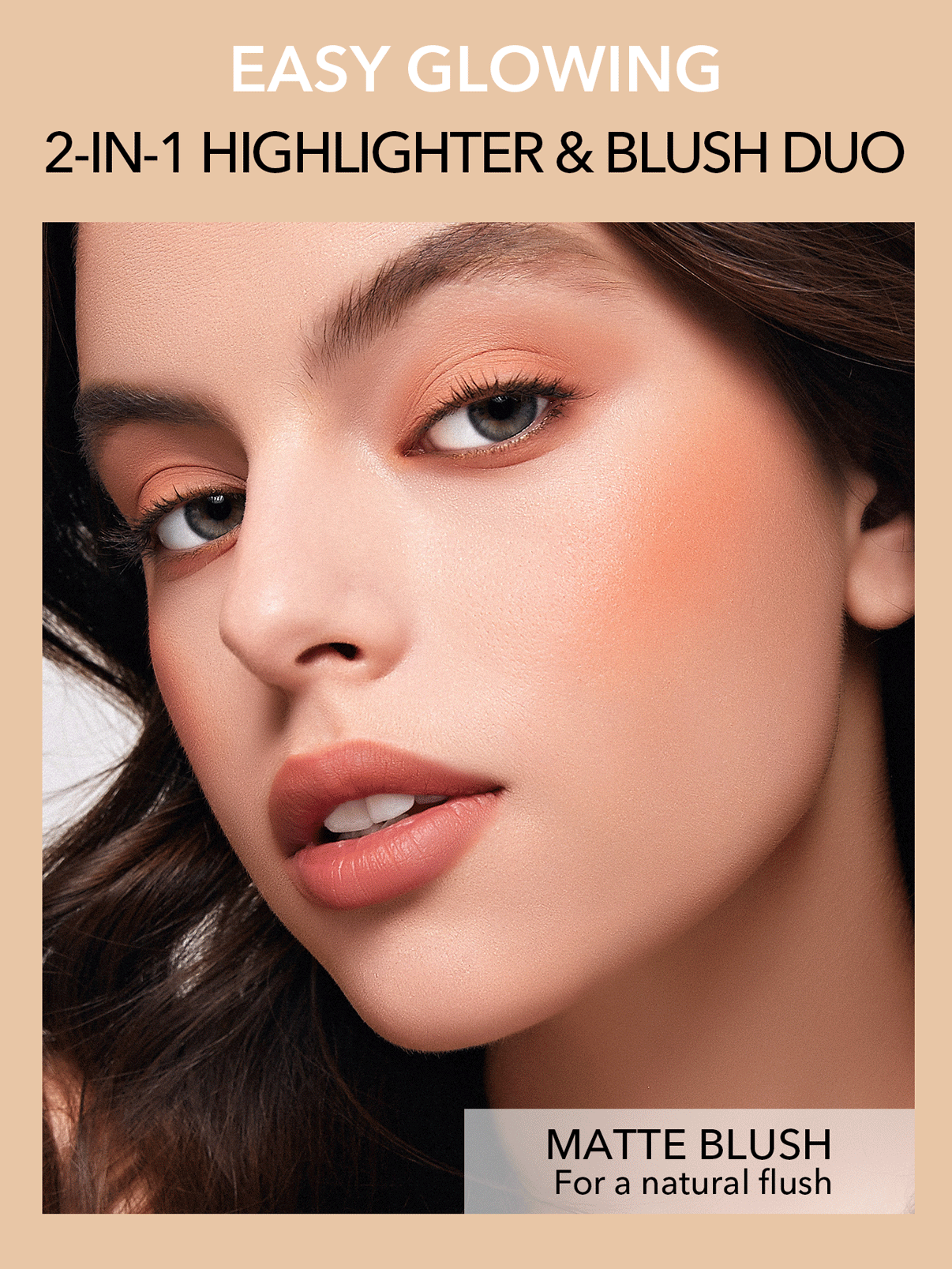 شيجلام Glam 101 Hybrid هايلايتر و بلاشر Duo - الصورة 3