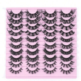 H7325 شي إن 20 pairs رموش صناعية طقم