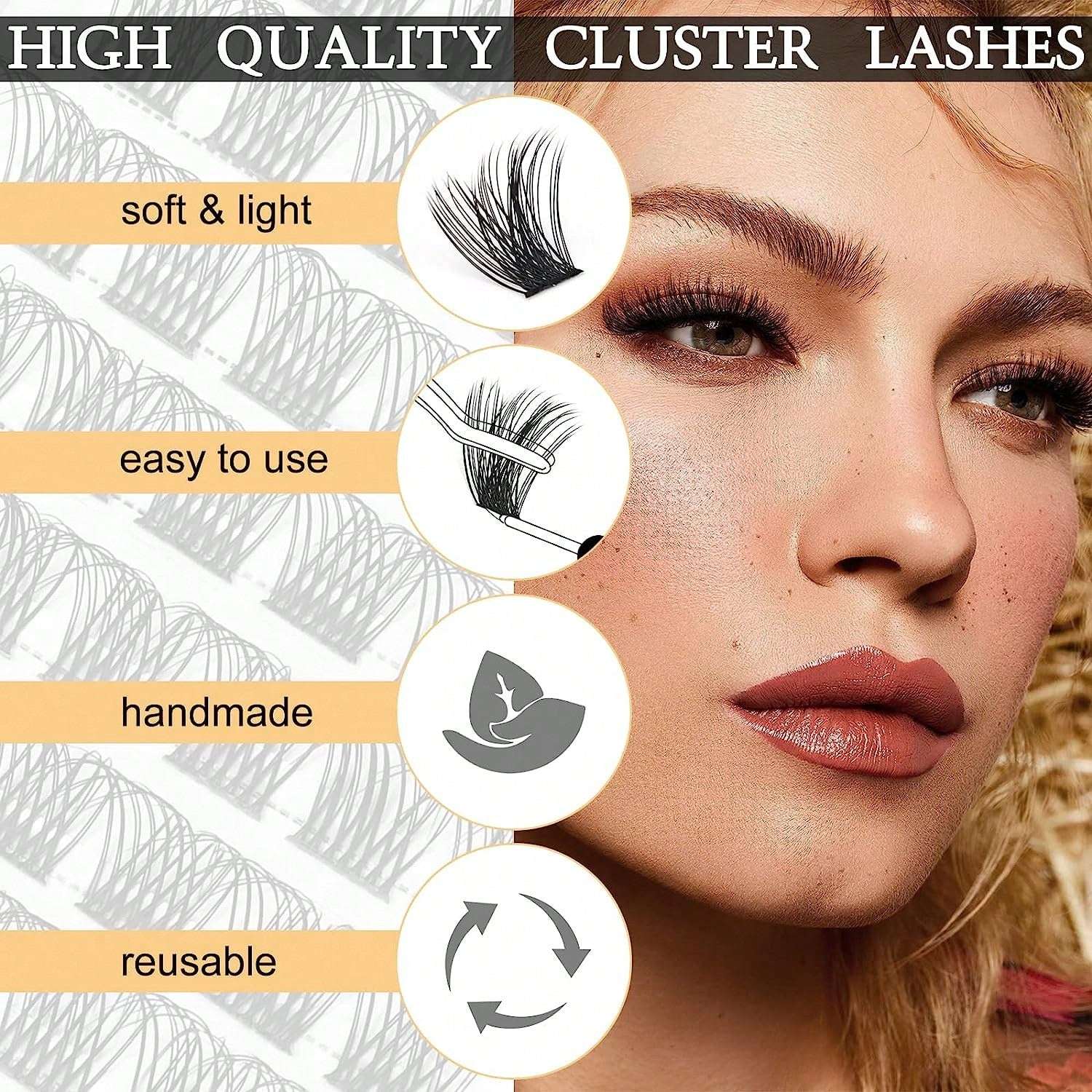 Azenlo LASH clusters Diy AT Home Within 5MIN - الصورة 9