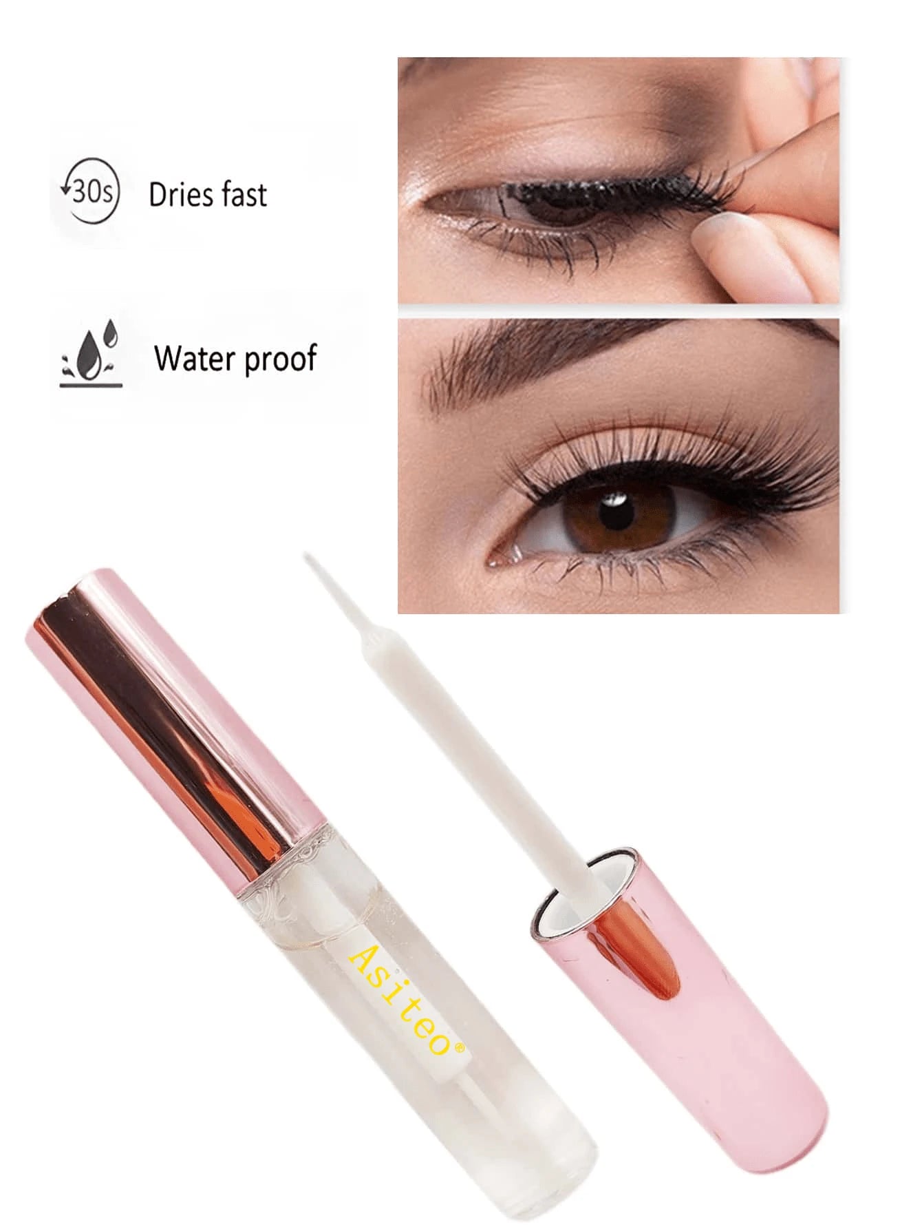 شي إن asiteo رموش Adhesive - الصورة 2