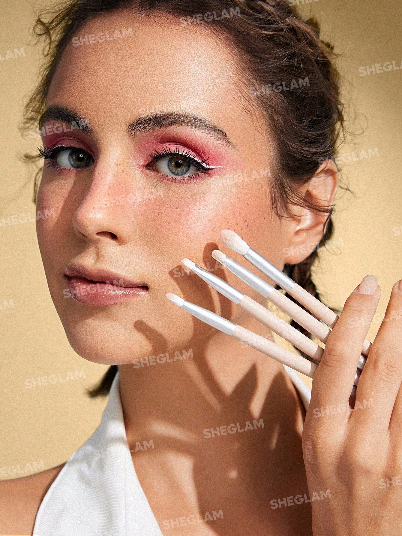 شيجلام Glam 101 Eye Essentials طقم فرش مكياج 4قطع - الصورة 4
