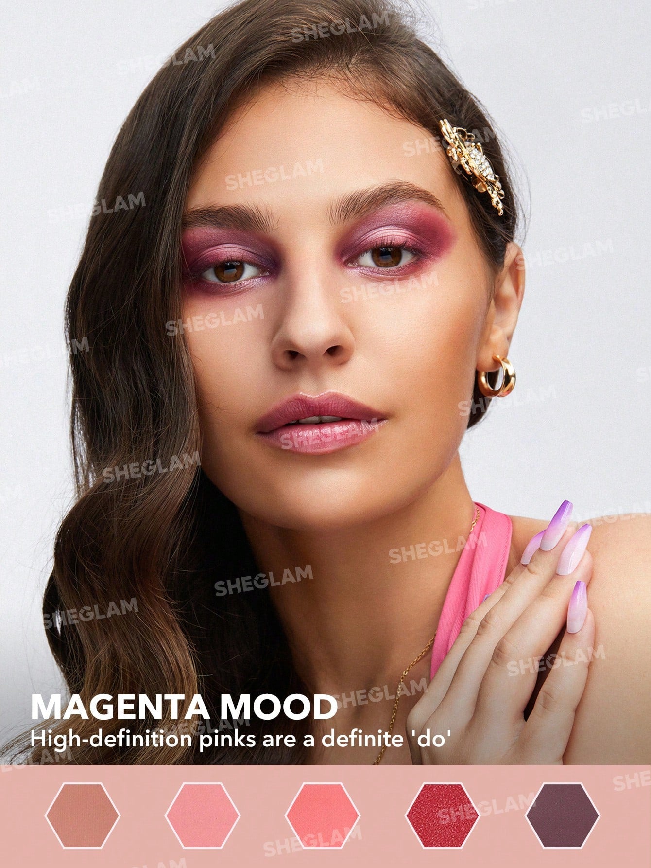 شيجلام باليت ظلال عيون Caring باليت ظلال عيون 8 Colors - الصورة 10