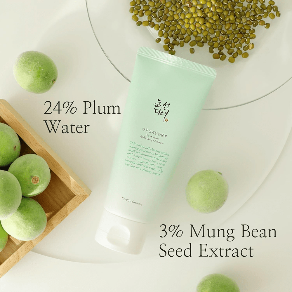 بيوتي أوف جوسون أخضر Plum Refreshing غسول 100مل - الصورة 3
