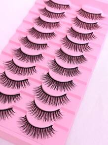 شي إن 10 Pairs Cat Eye رموش