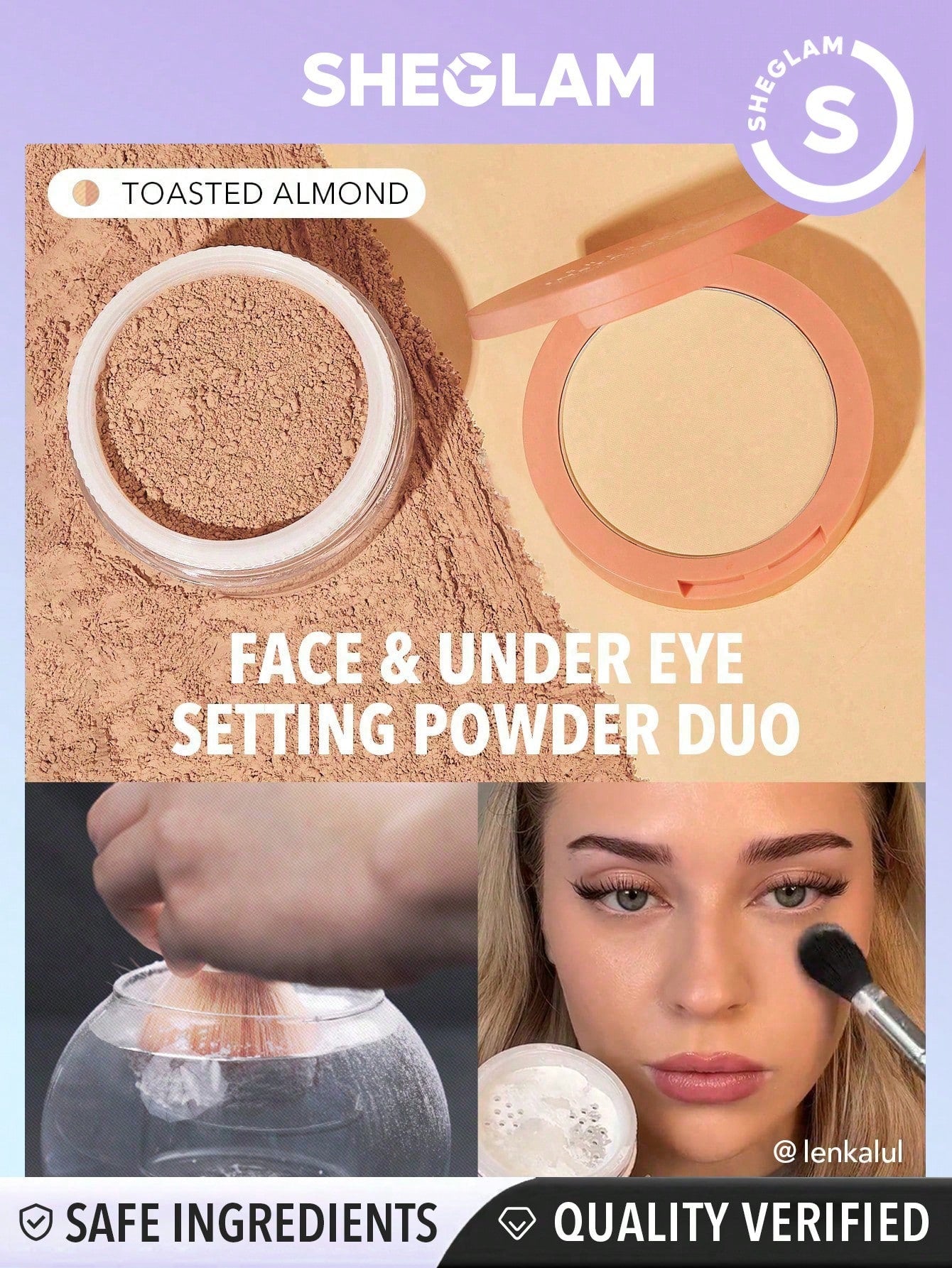 شيجلام Insta-Ready بودرة وجه DUO - الصورة 7