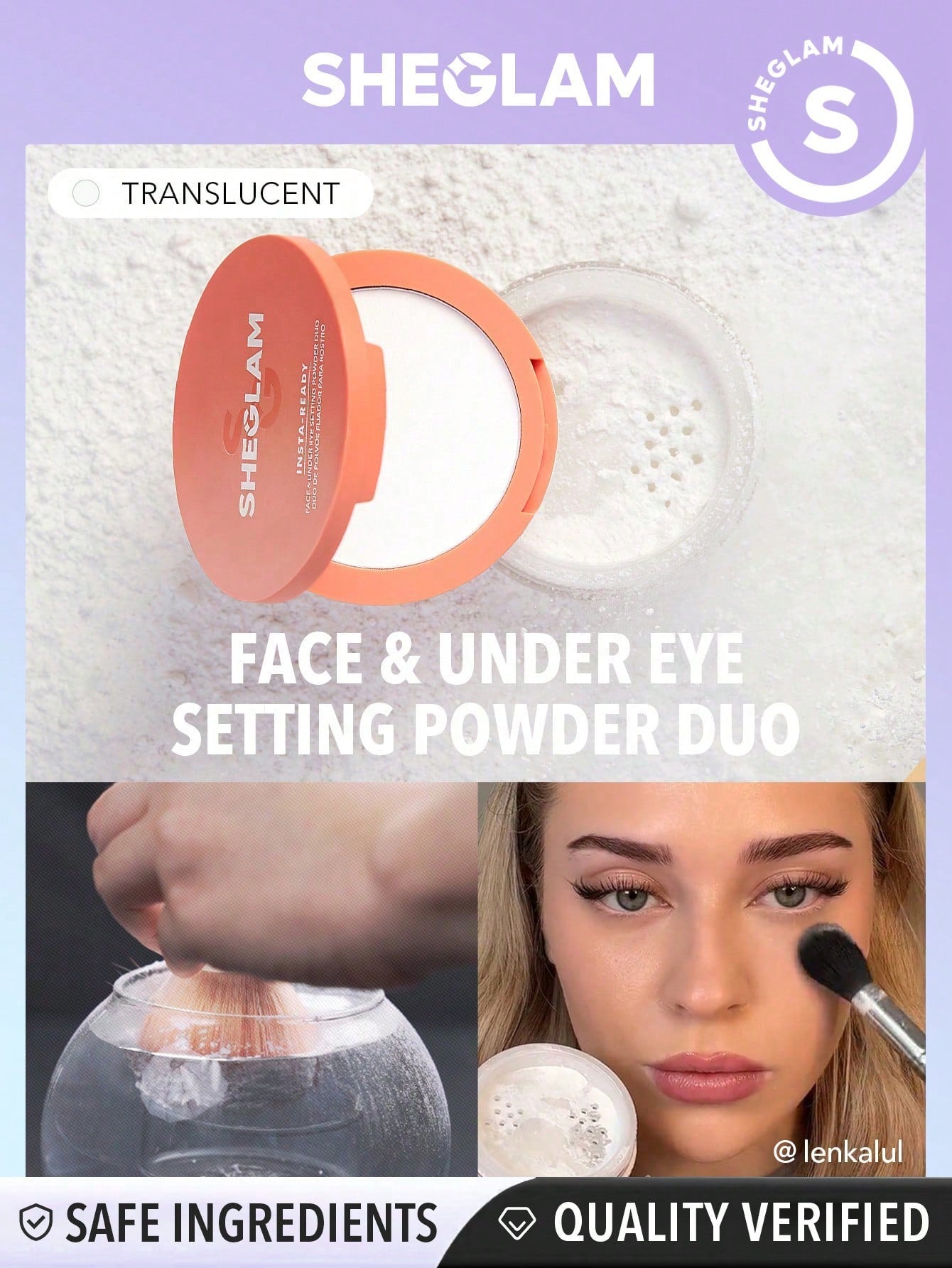 شيجلام Insta-Ready بودرة وجه DUO - الصورة 18