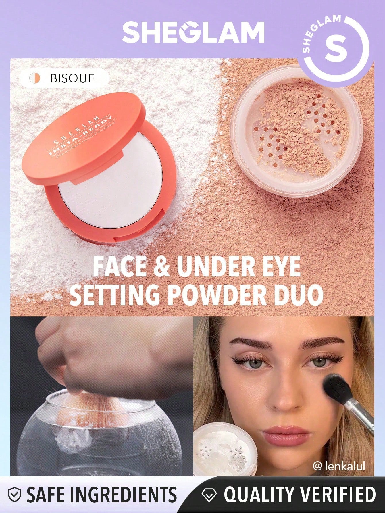 شيجلام Insta-Ready بودرة وجه DUO - الصورة 19