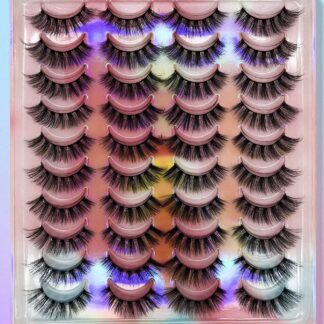 20 pairs of magnetic رموش from شي إن, the magic of natural beauty