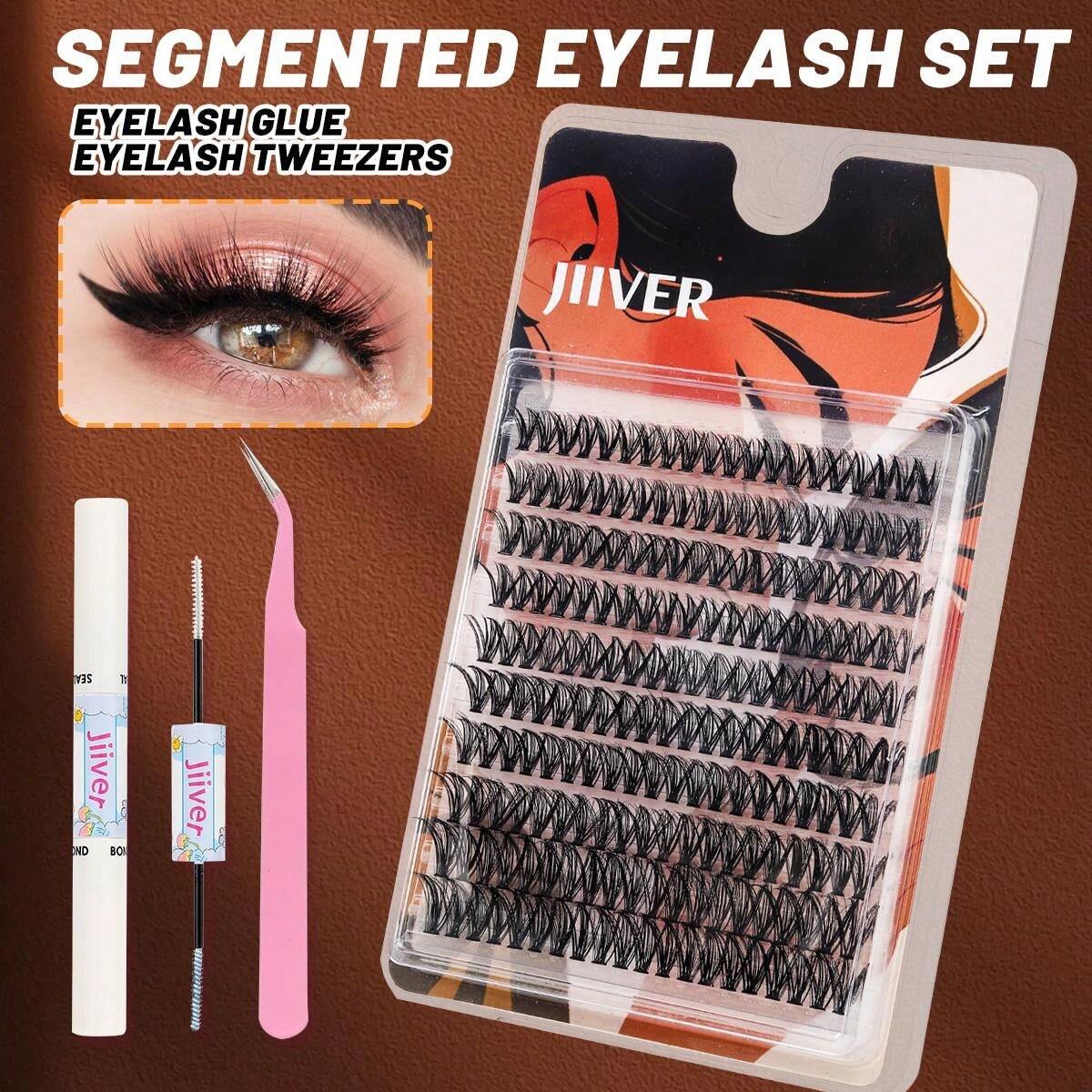 شي إن Fishbone Eyelash Extension طقم, 200 Packs for a glamorous look مع an innovative style