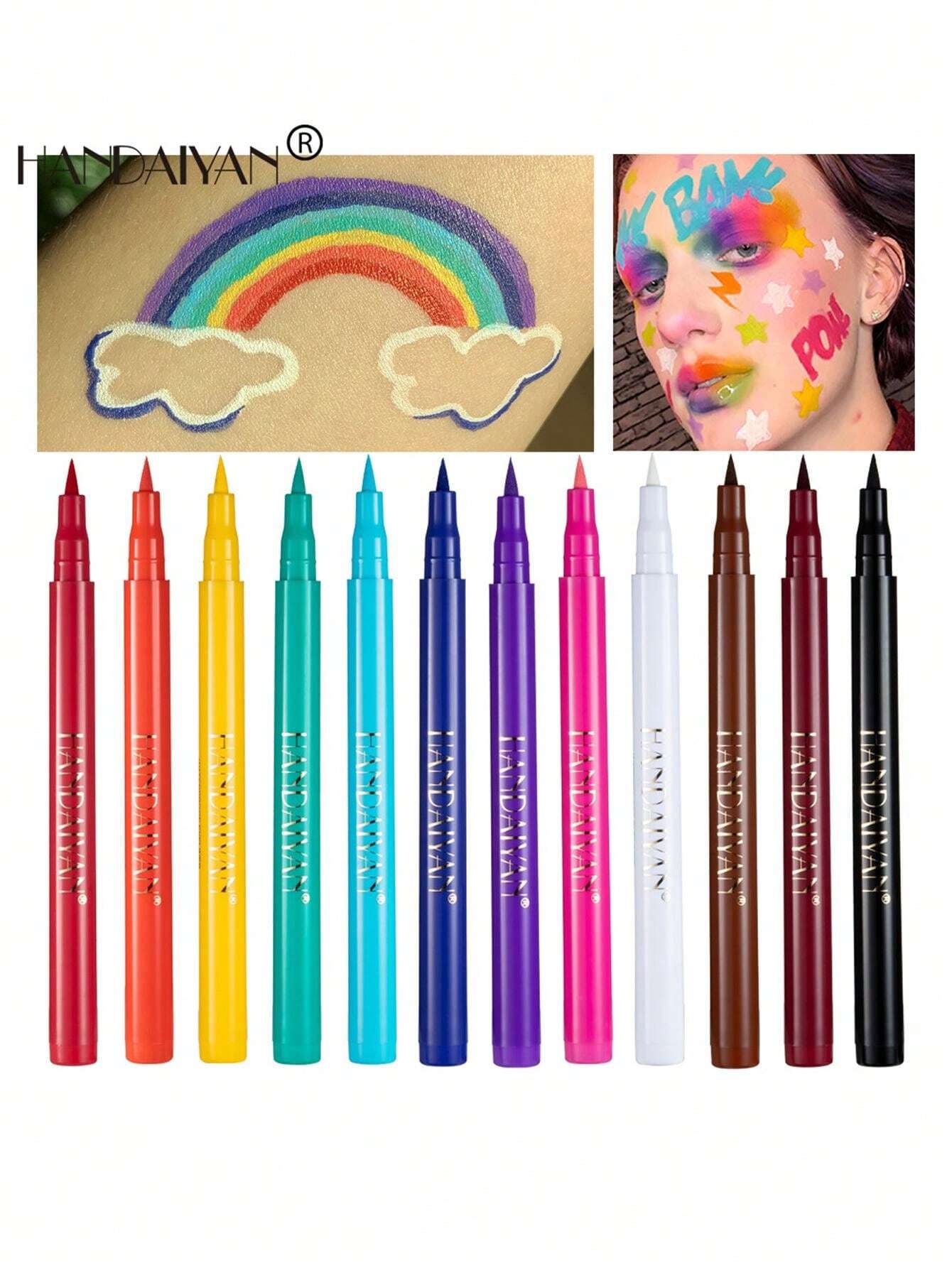  Shein eyeliner waterproof handaiyan 07 - الصورة 2