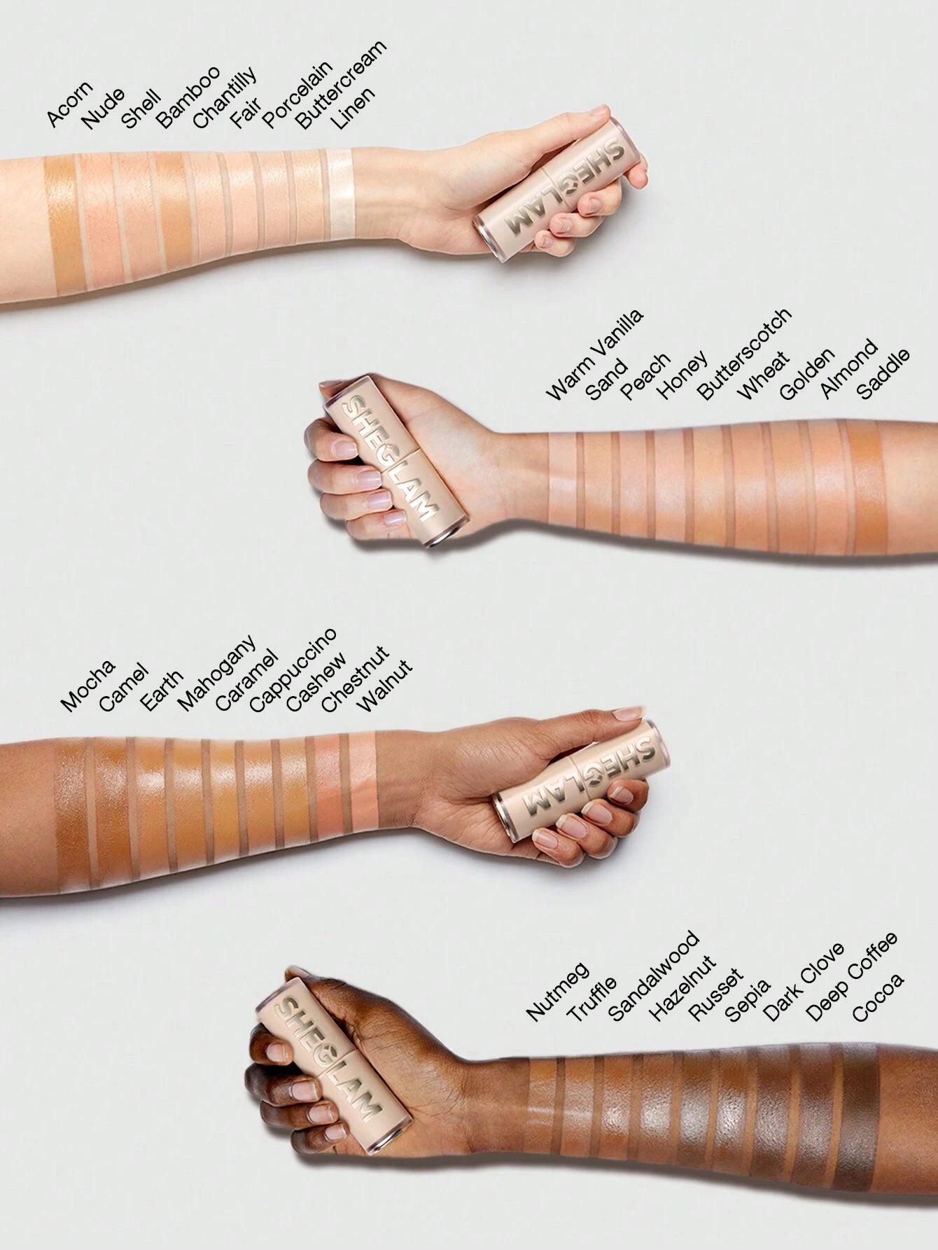 شيجلام Skin Magnet High Coverage كريم أساس Stick Sample - الصورة 10