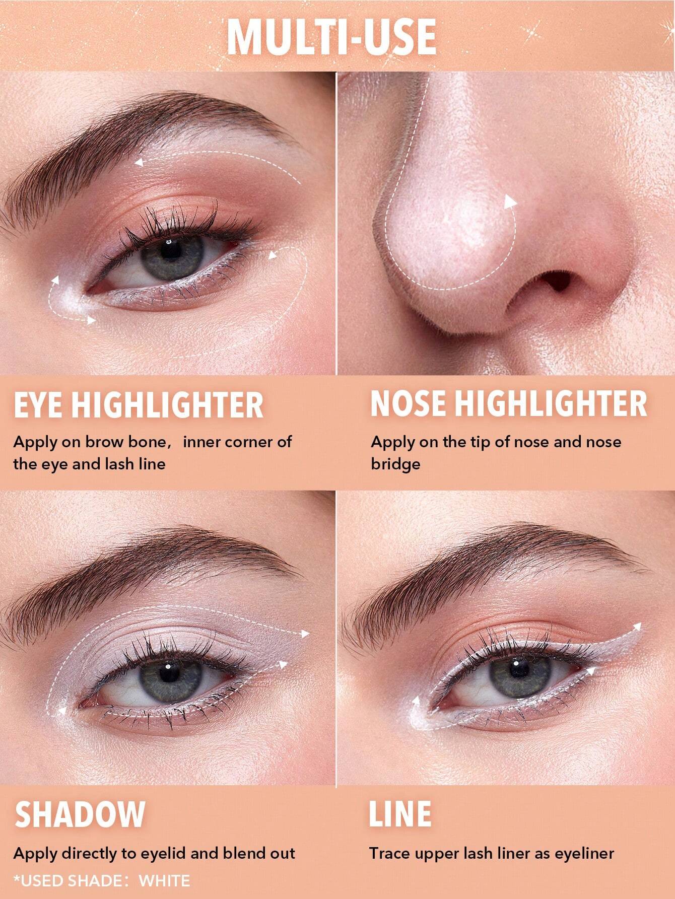 شيجلام Big N Bright Eye هايلايتر قلم - الصورة 8