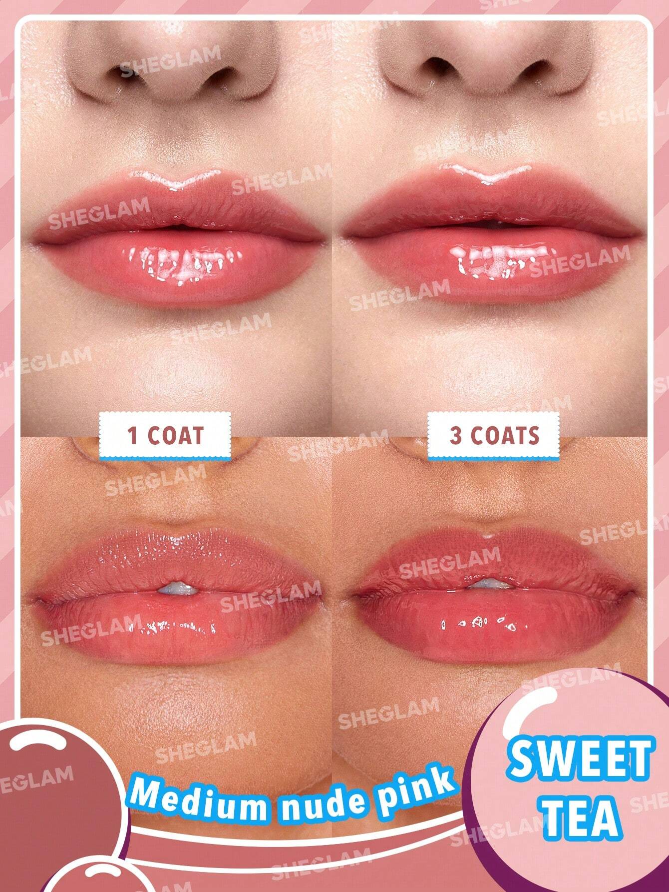 شيجلام Hello Kitty Poolside Perfection Lip Glaze - الصورة 11