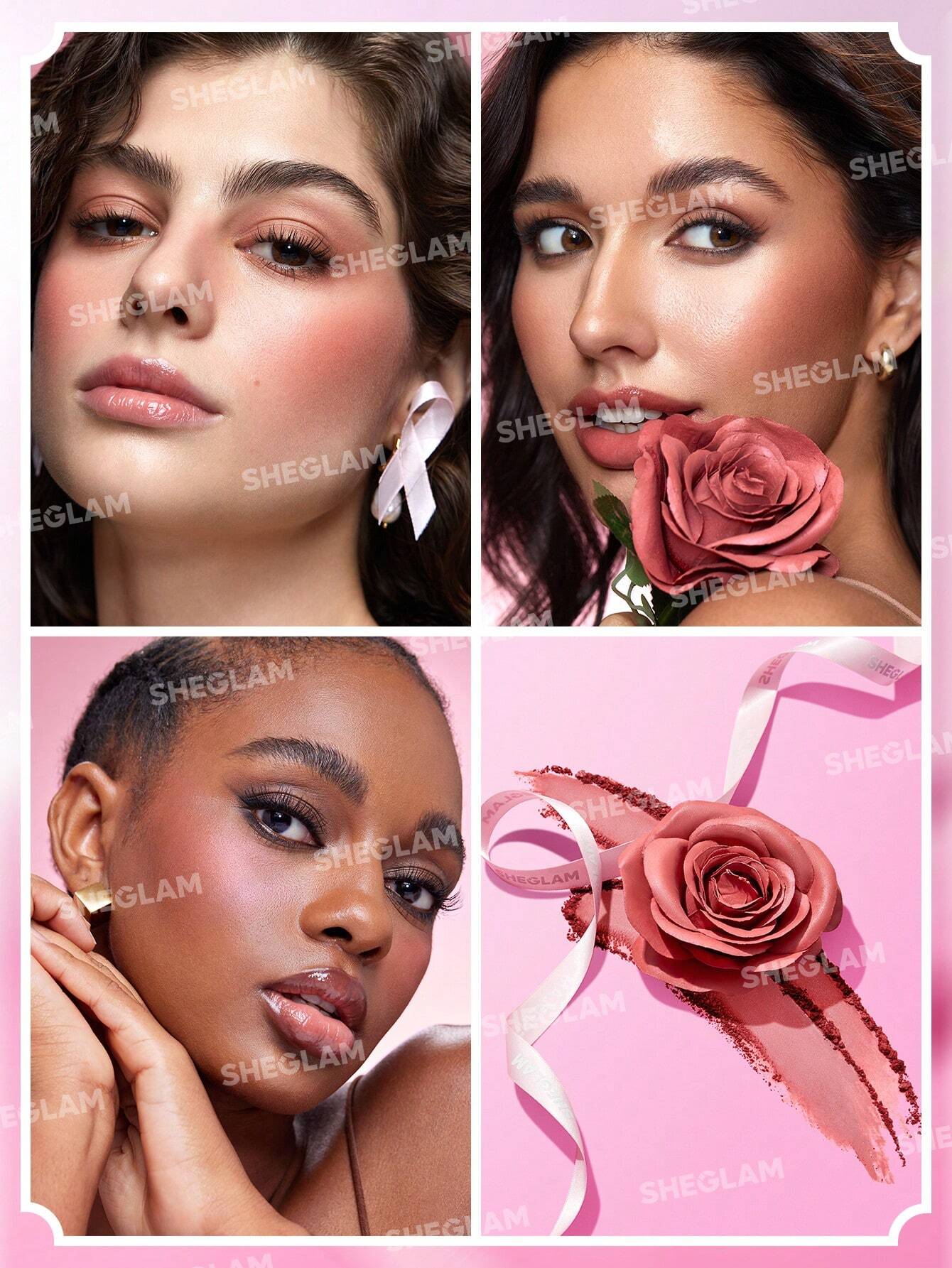 شيجلام وردي Ribbon Rose بلاشر - الصورة 3
