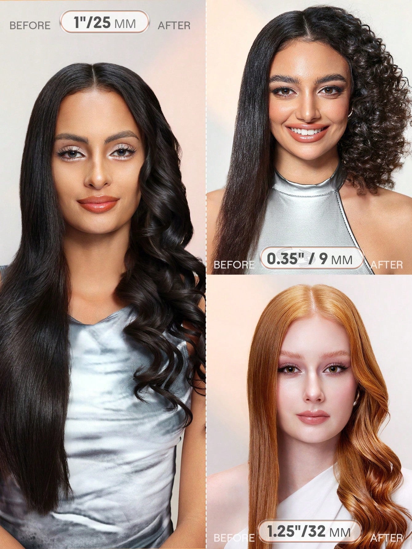 شيجلام Hair it curl curling iron 9mm - الصورة 2