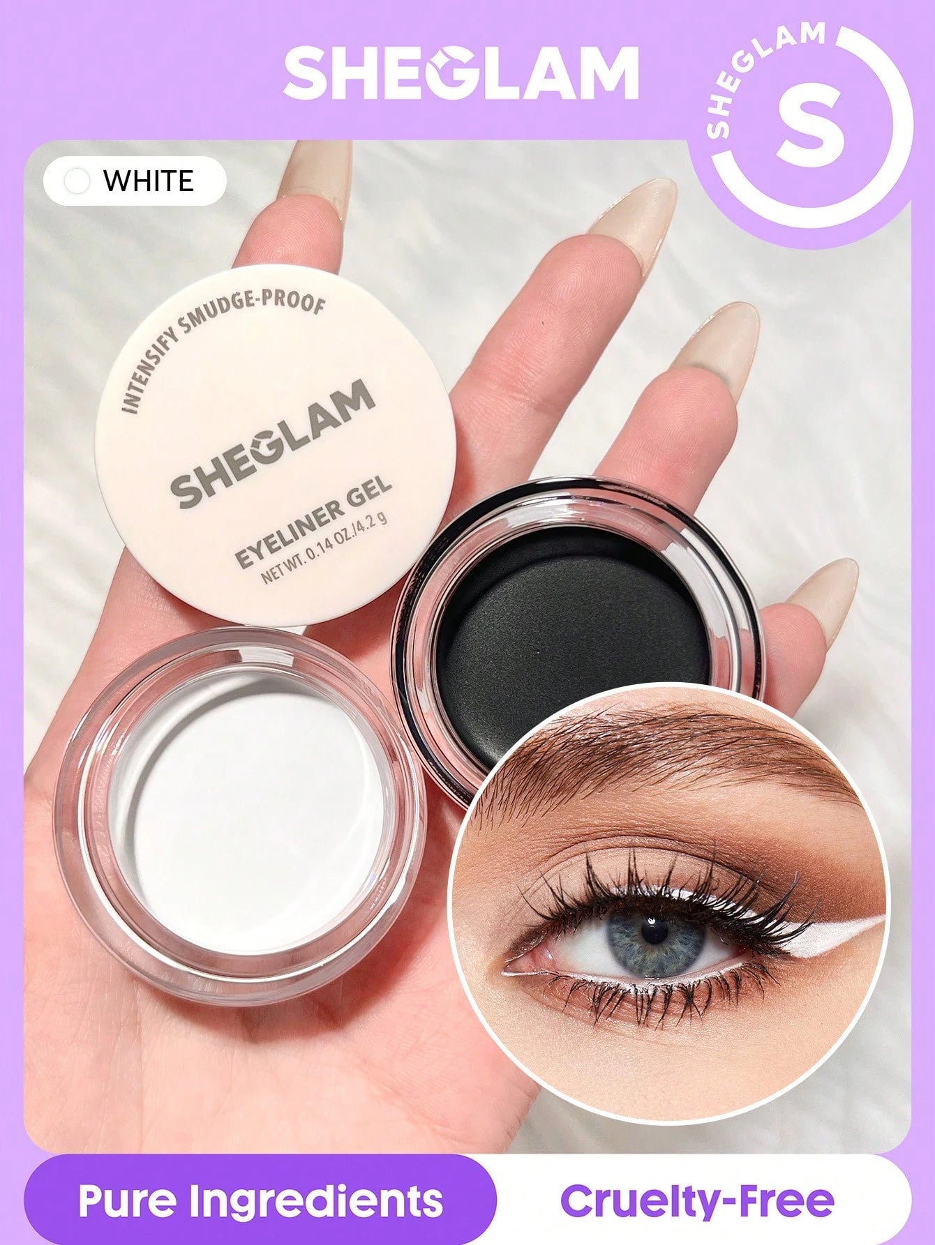 شيجلام Intensify Smudge-Proof آيلاينر جل - الصورة 12