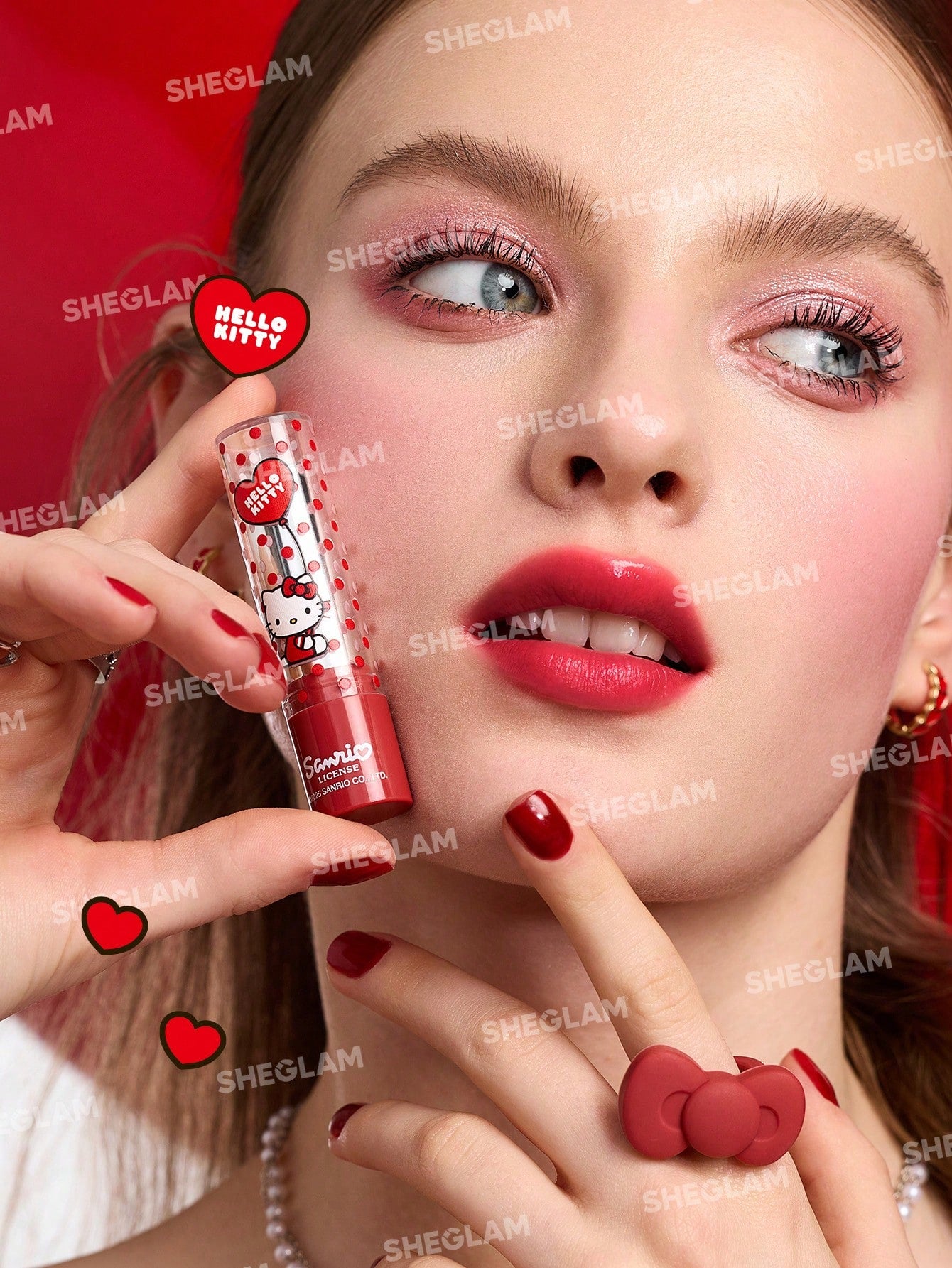 شيجلام Hello Kitty Be My Baby Hydrating أحمر شفاه - الصورة 14