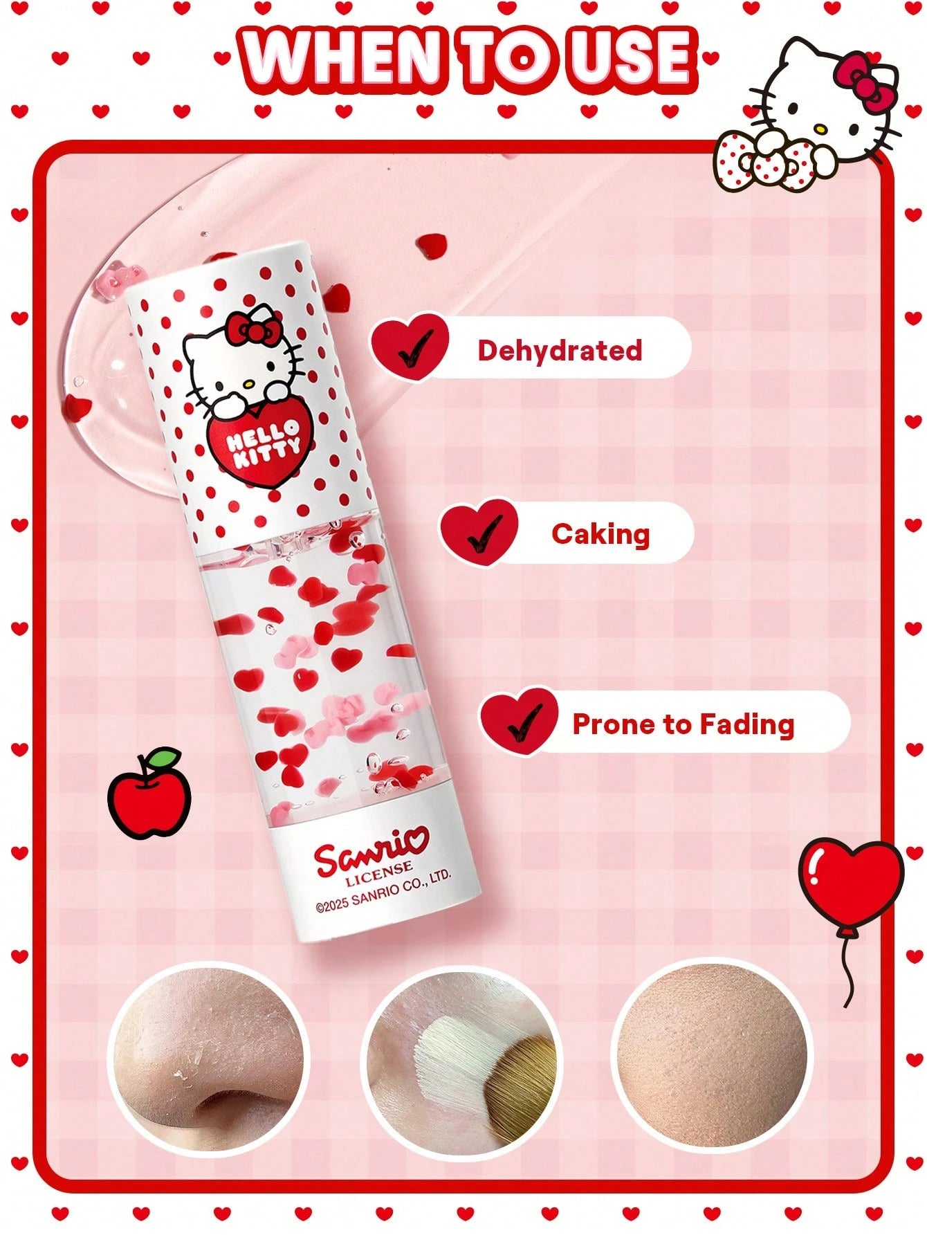 شيجلام hello kitty Jelly Amor Hydrating برايمر - الصورة 3