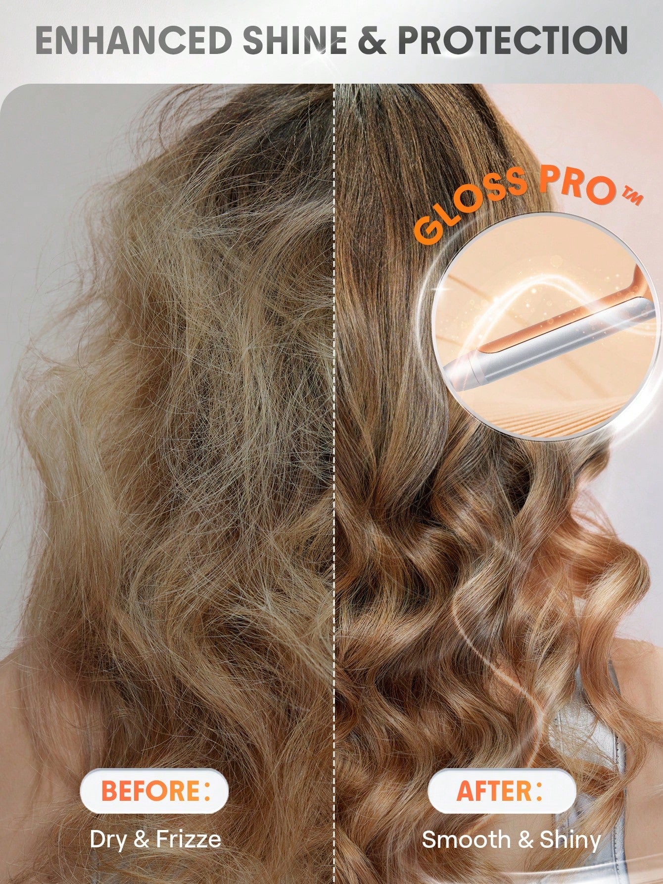شيجلام Hair it curl curling iron 9mm - الصورة 9