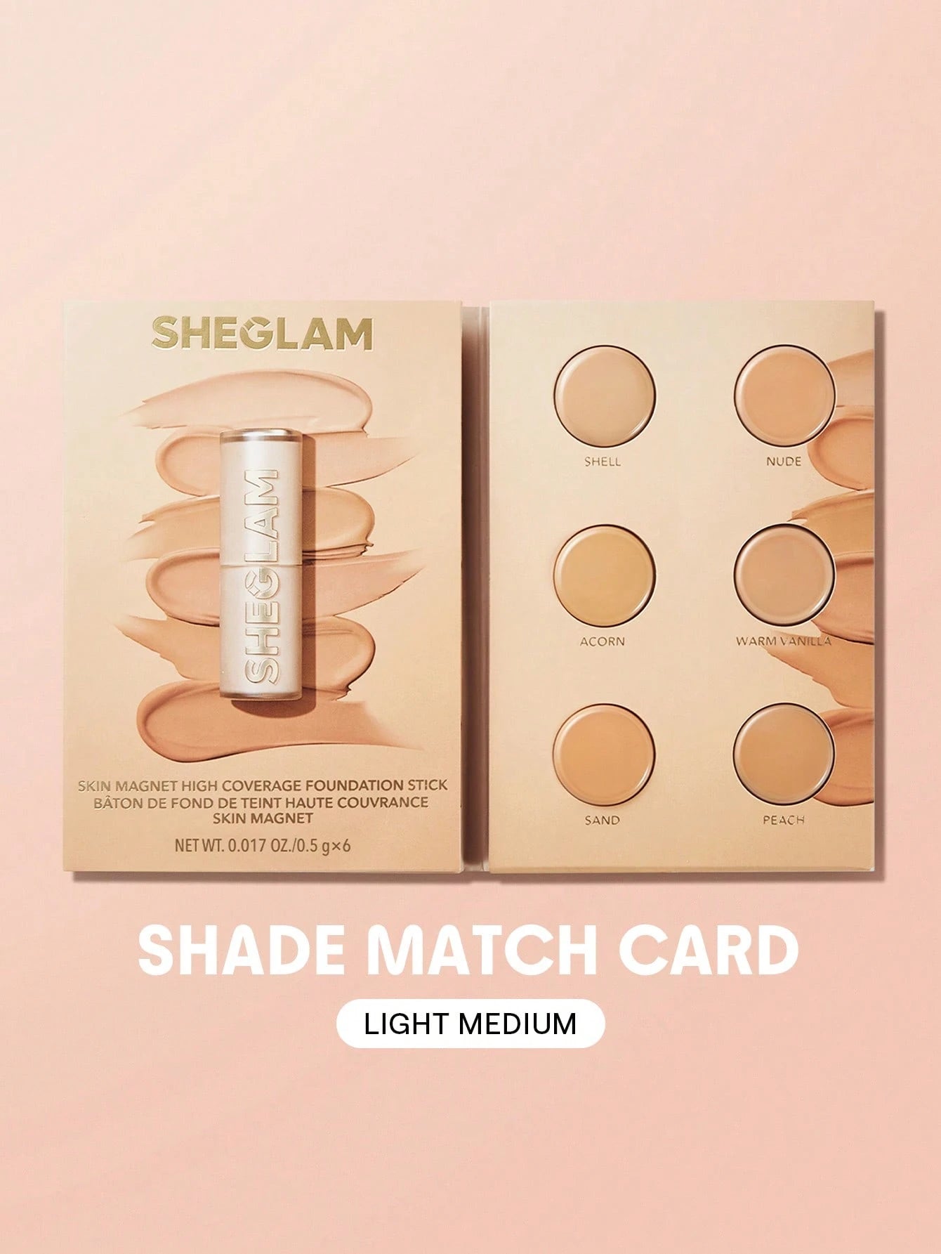 شيجلام Skin Magnet High Coverage كريم أساس Stick Sample - الصورة 3
