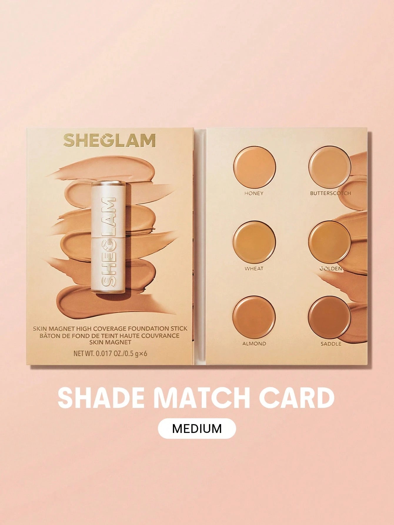 شيجلام Skin Magnet High Coverage كريم أساس Stick Sample - الصورة 4