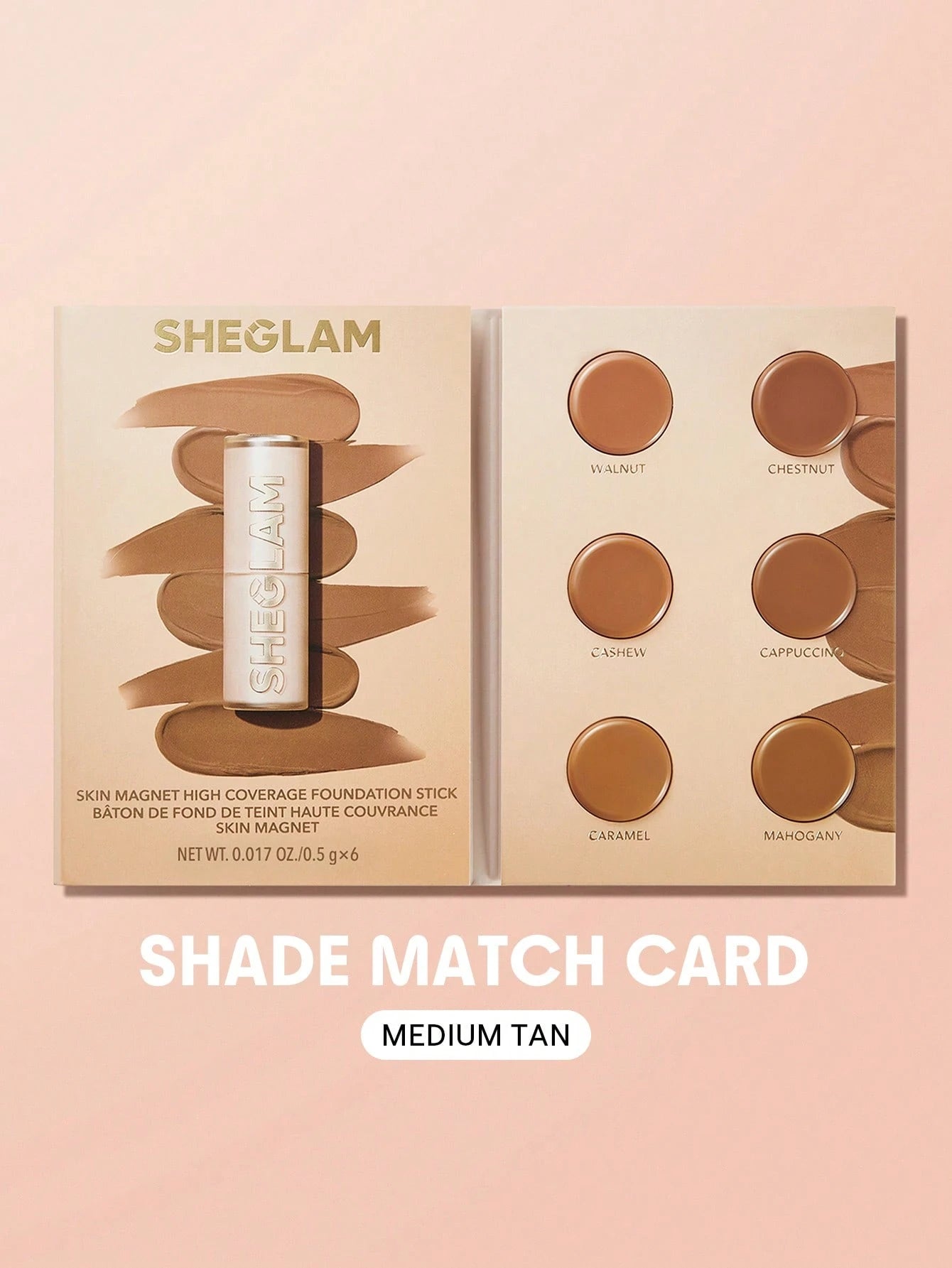 شيجلام Skin Magnet High Coverage كريم أساس Stick Sample - الصورة 5