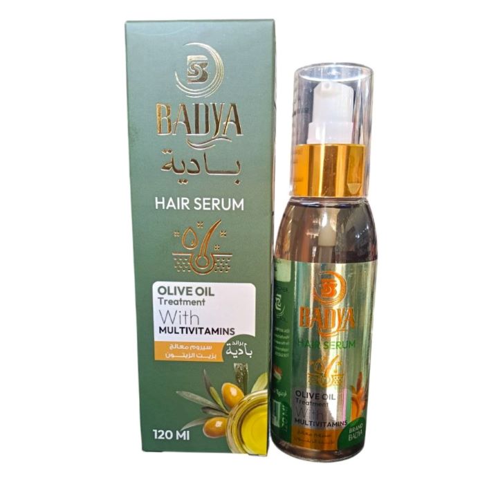 Badia سيروم شعر 120مل زيتون زيت