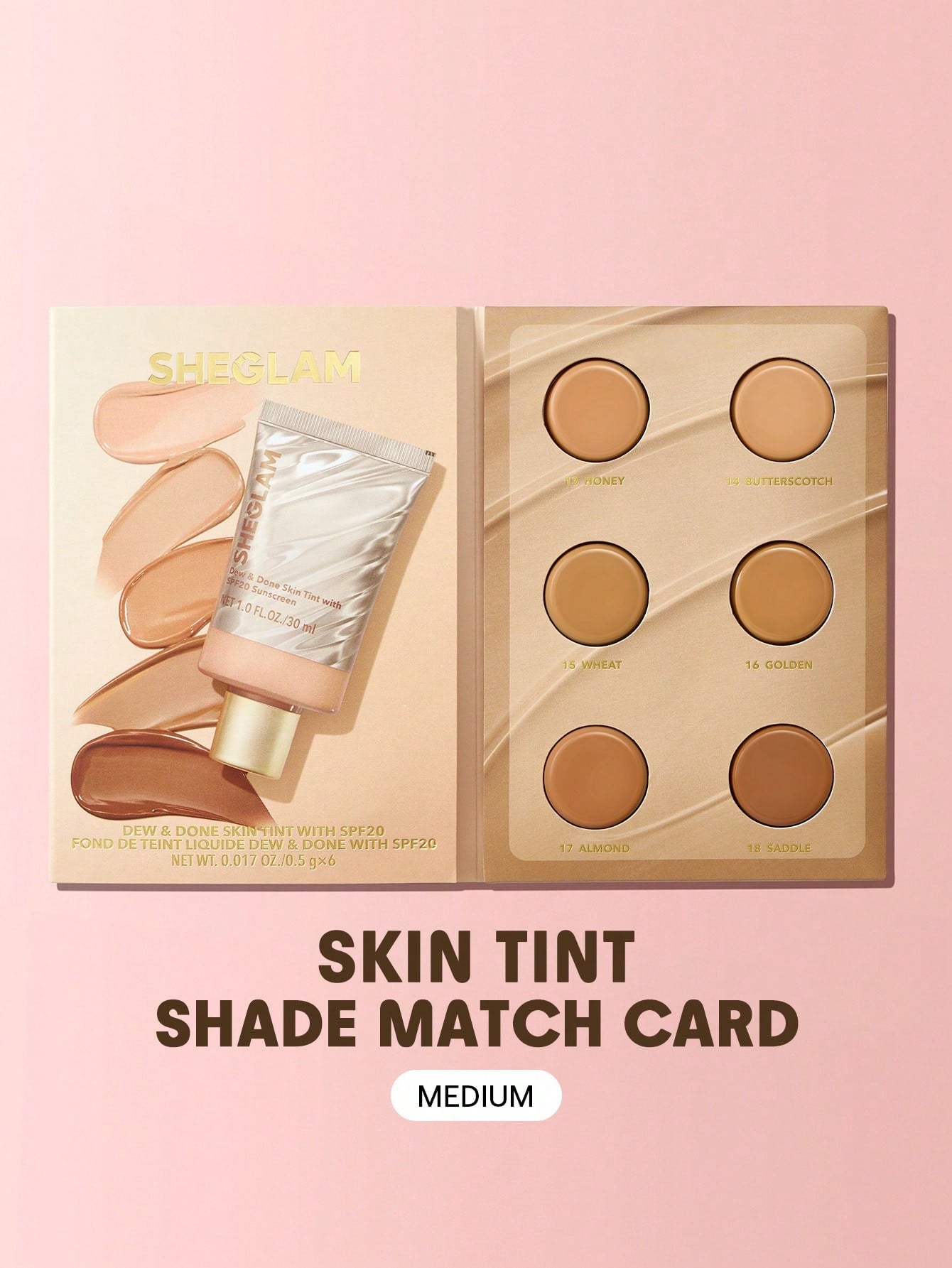 شيجلام Dew و Done Skin Tint مع Spf20 Sample - الصورة 12