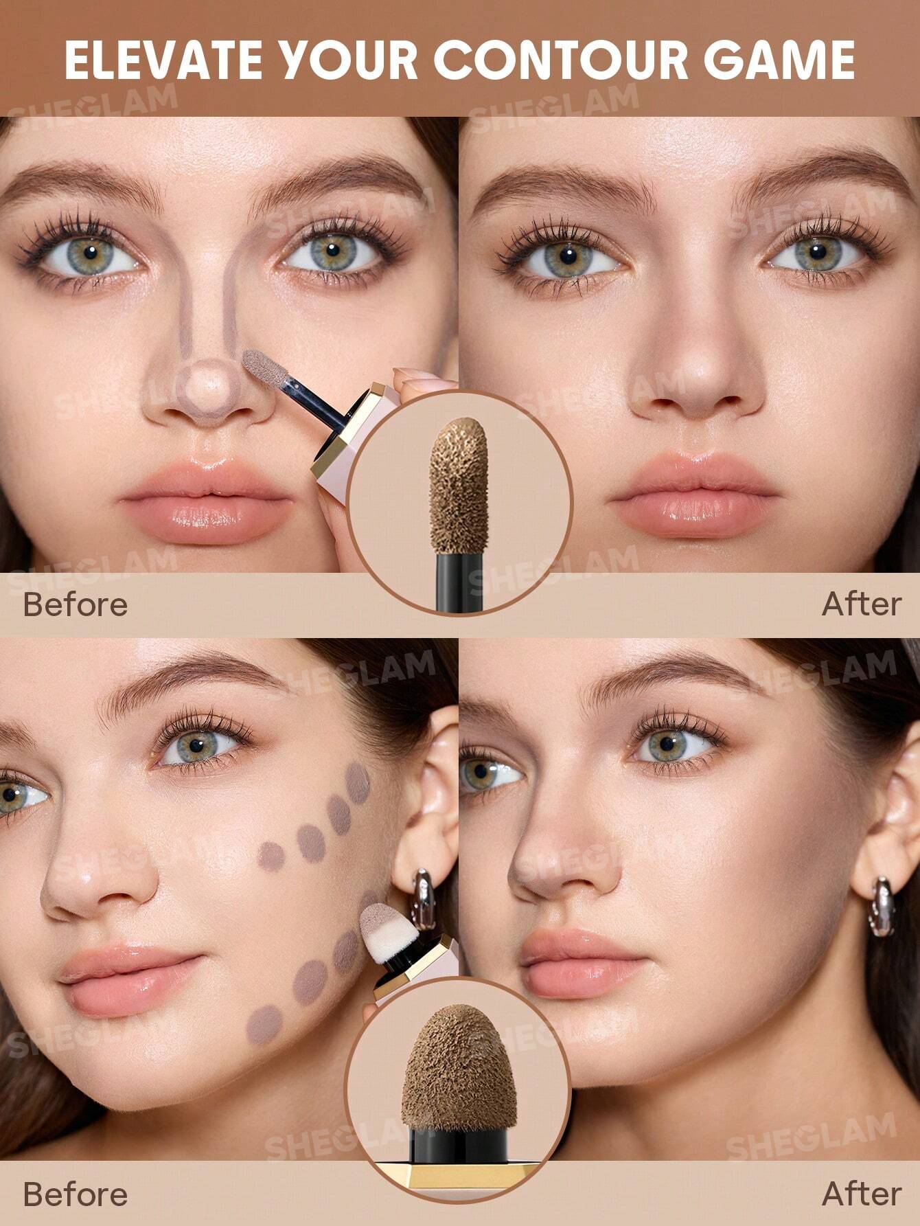 شيجلام Precision Sculpt سائل Contour - الصورة 9