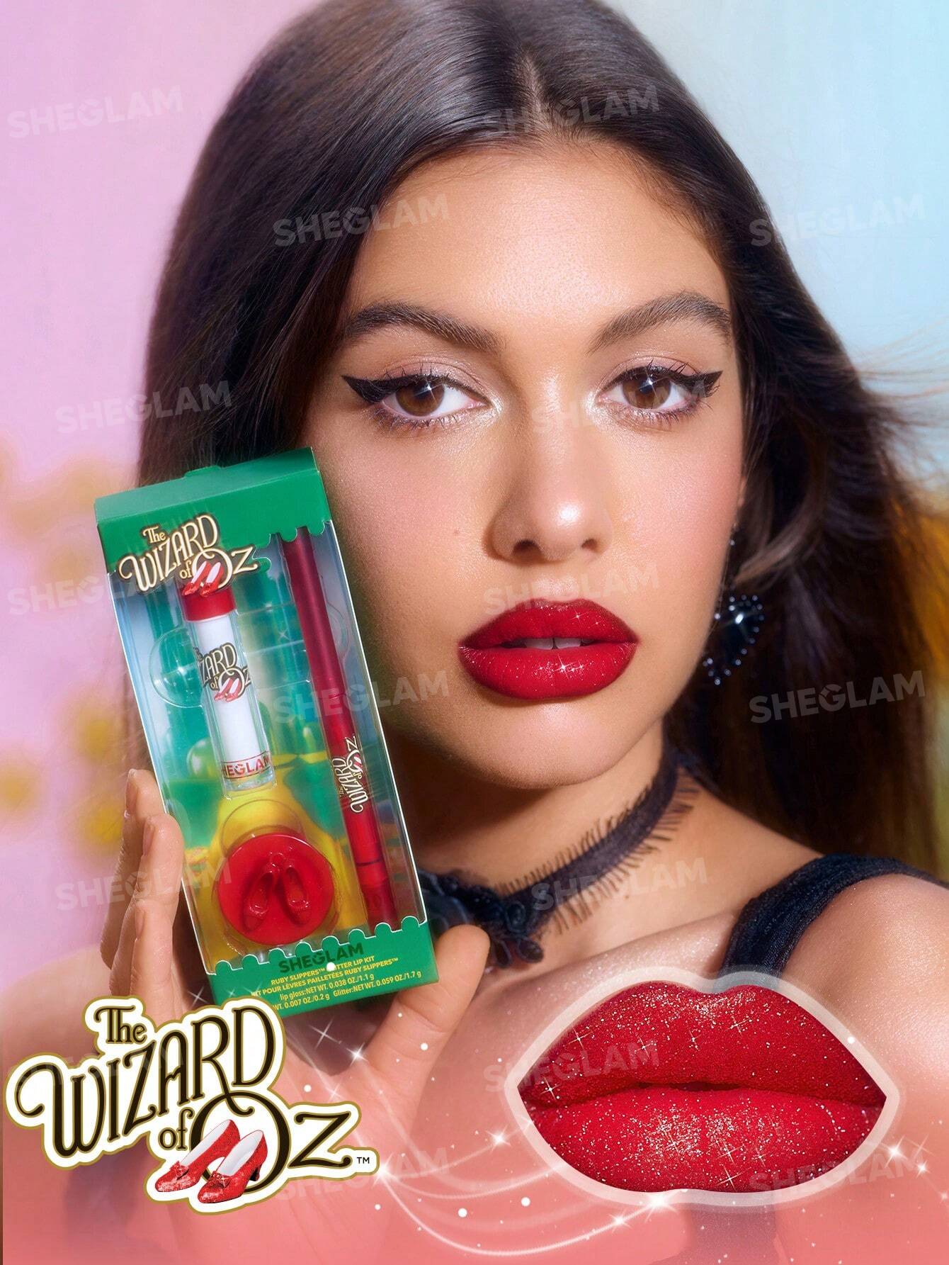 شيجلام Ruby Slippers™ جليتر طقم شفاه - الصورة 3