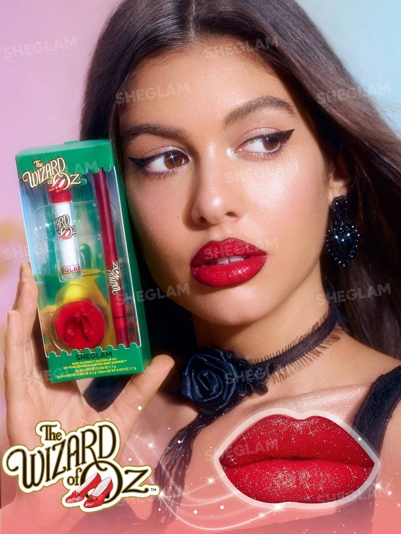 شيجلام Ruby Slippers™ جليتر طقم شفاه - الصورة 5