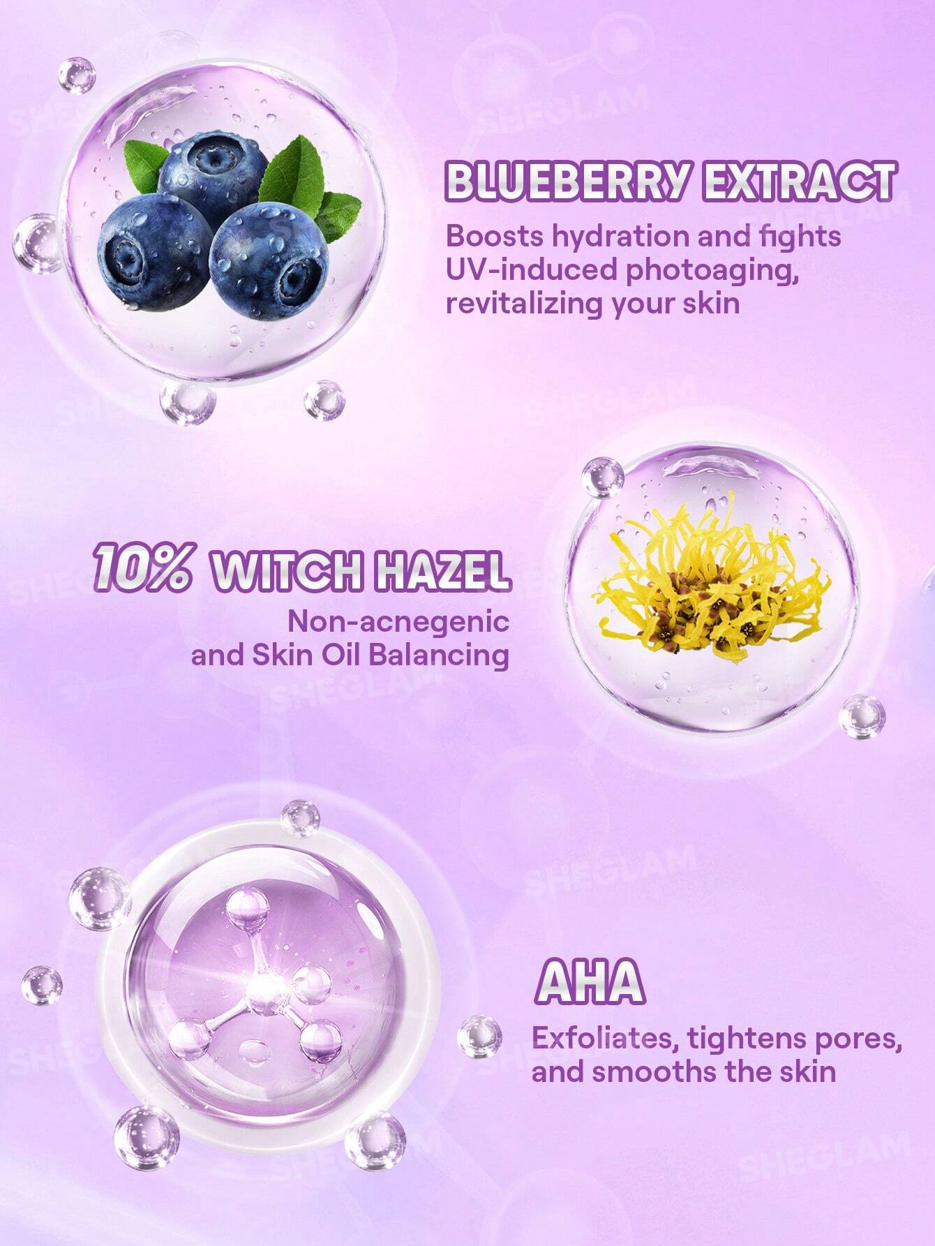 شيجلام Good Grip Hydrating برايمر-Blueberry+Aha-Travel Size - الصورة 8