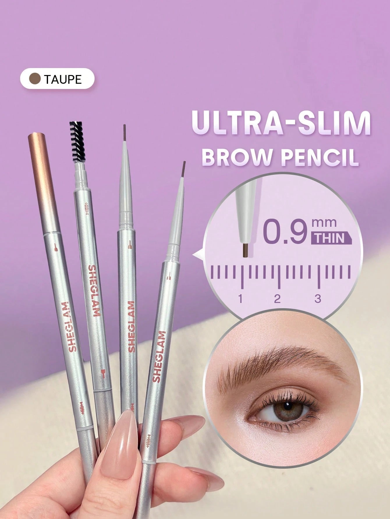 شيجلام Microdefine 0.9MM Brow قلم - الصورة 7