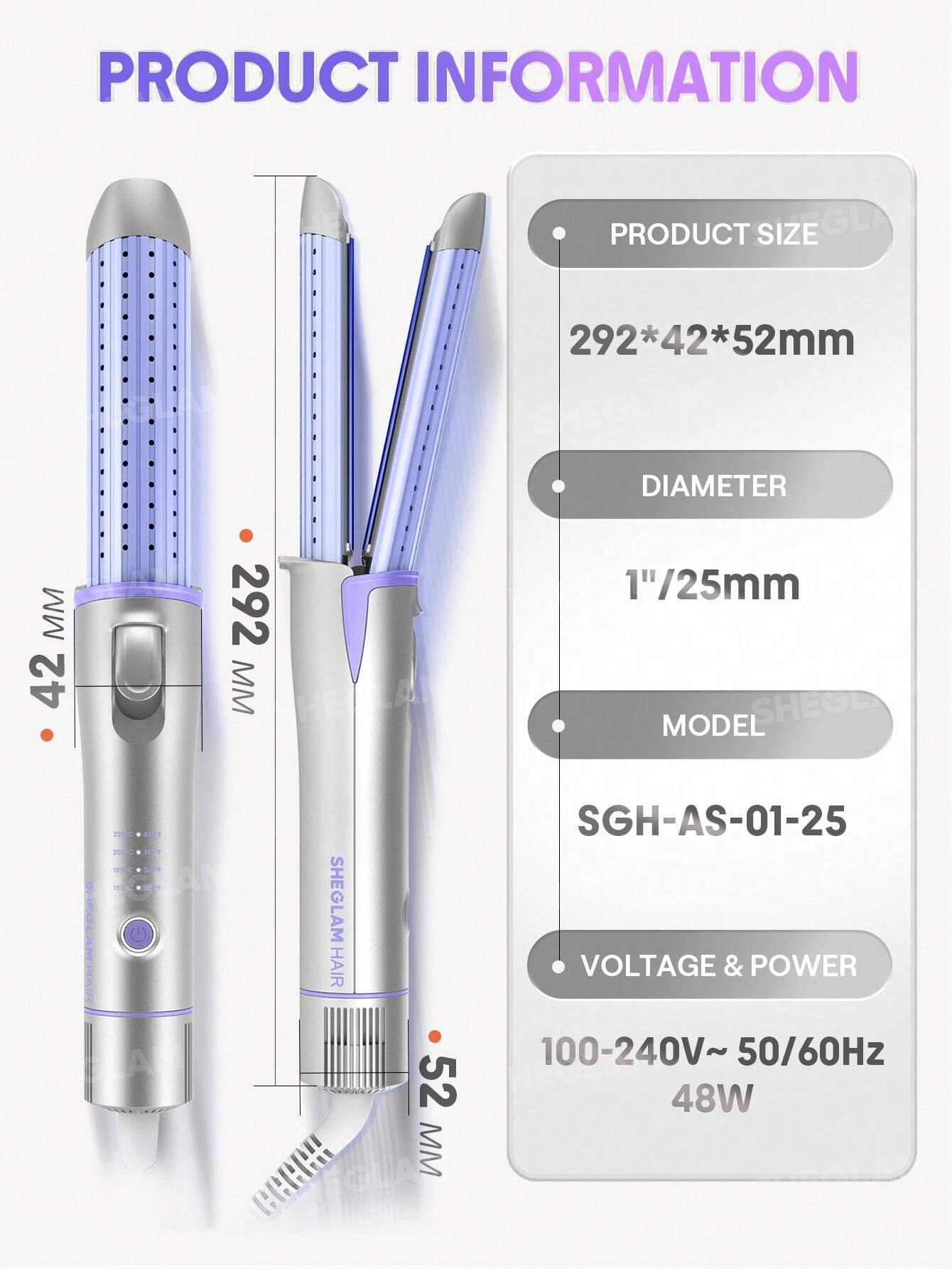 شيجلام hair cool lock airflow styler - الصورة 9