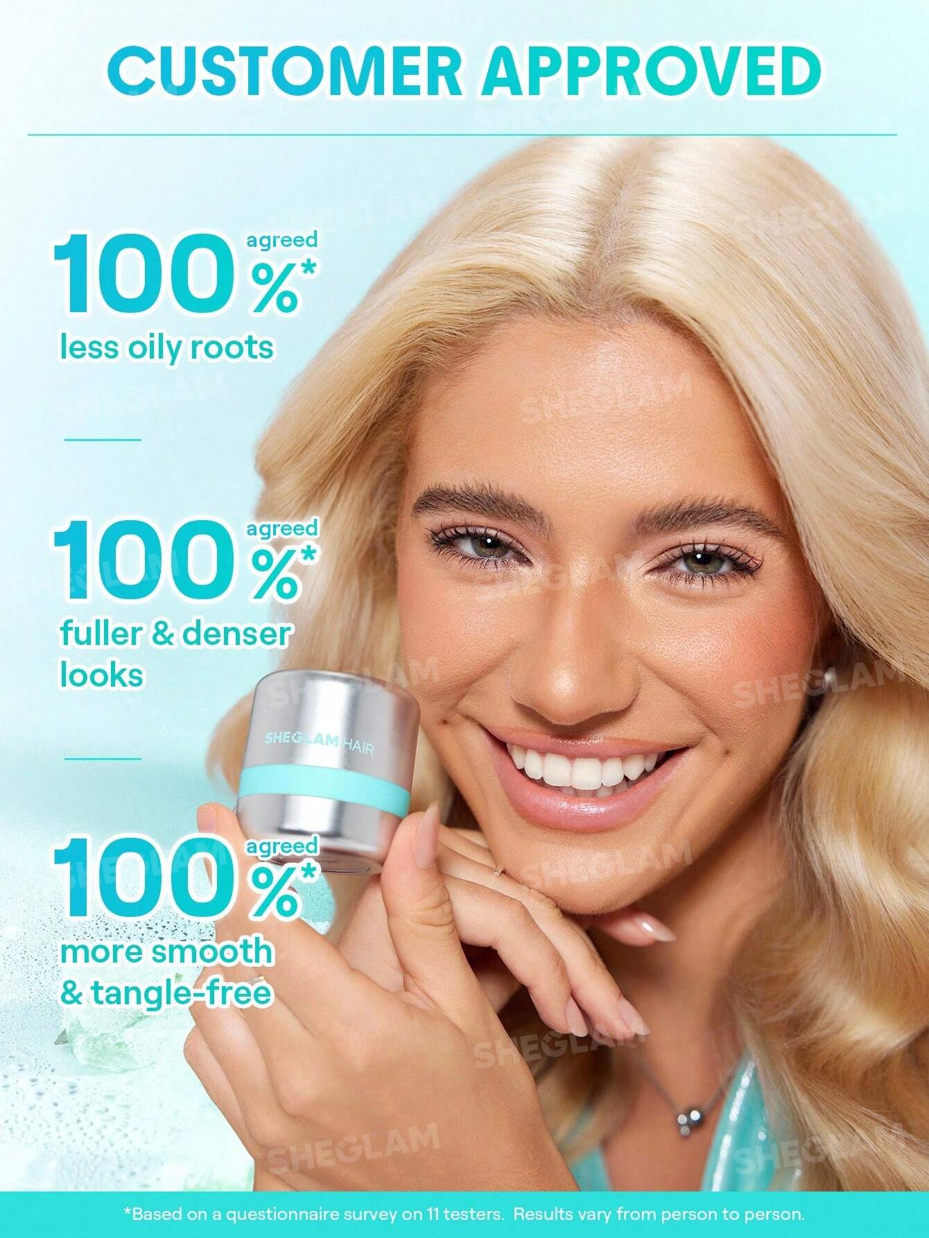 شيجلام Hair Minty Fresh Volumizing Dry شامبو 6.5g - الصورة 5
