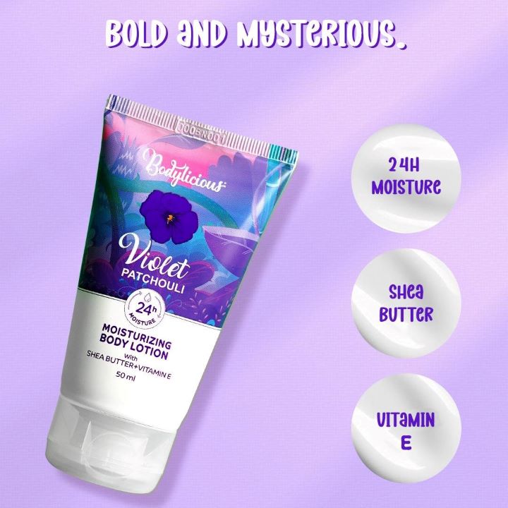 Bodylicious-Violet Patchouli لوشن 50مل - الصورة 4