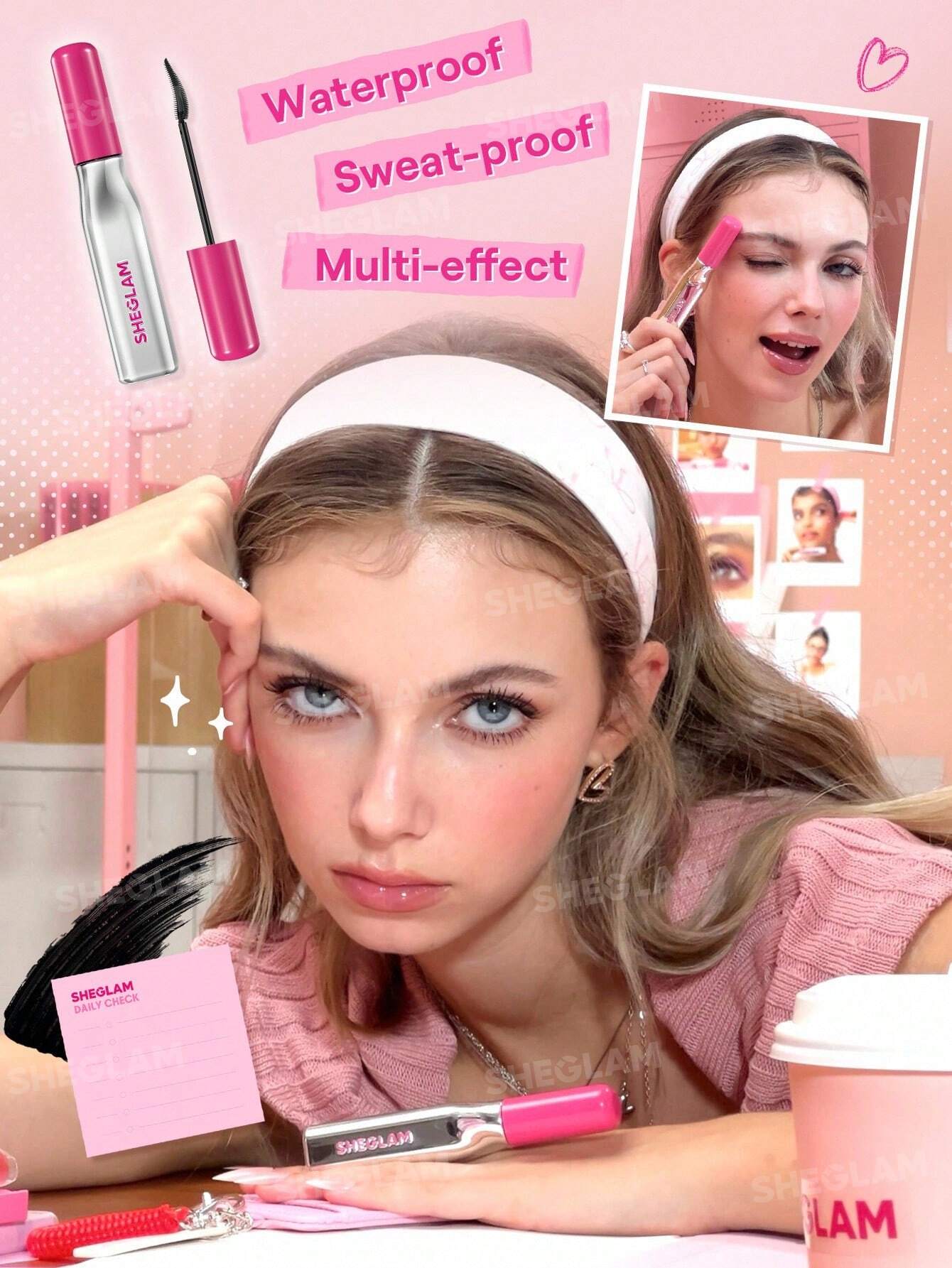 شيجلام Lashlighter Up و Out ماسكارا - الصورة 6