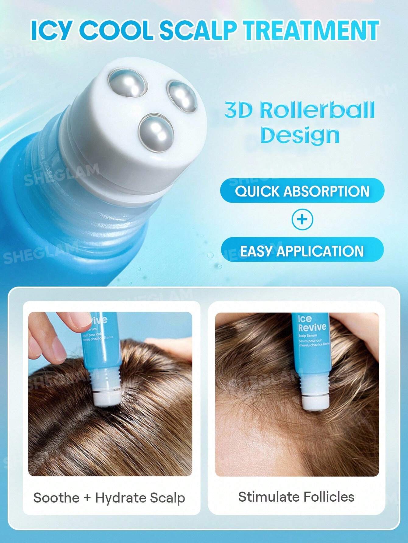 شيجلام Hair Ice Revive Scalp سيروم - الصورة 6
