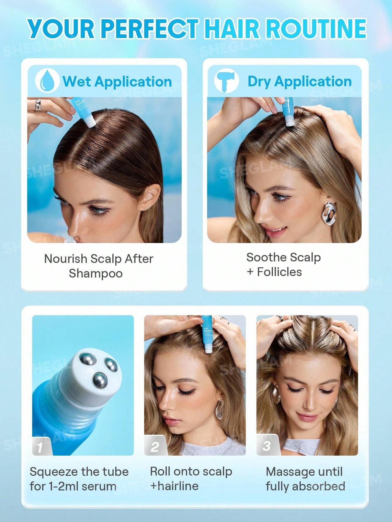 شيجلام Hair Ice Revive Scalp سيروم - الصورة 9