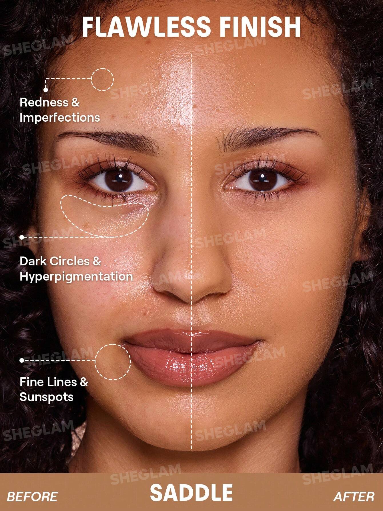 شيجلام Lock و Go Long Lasting Cushion كريم أساس - الصورة 45