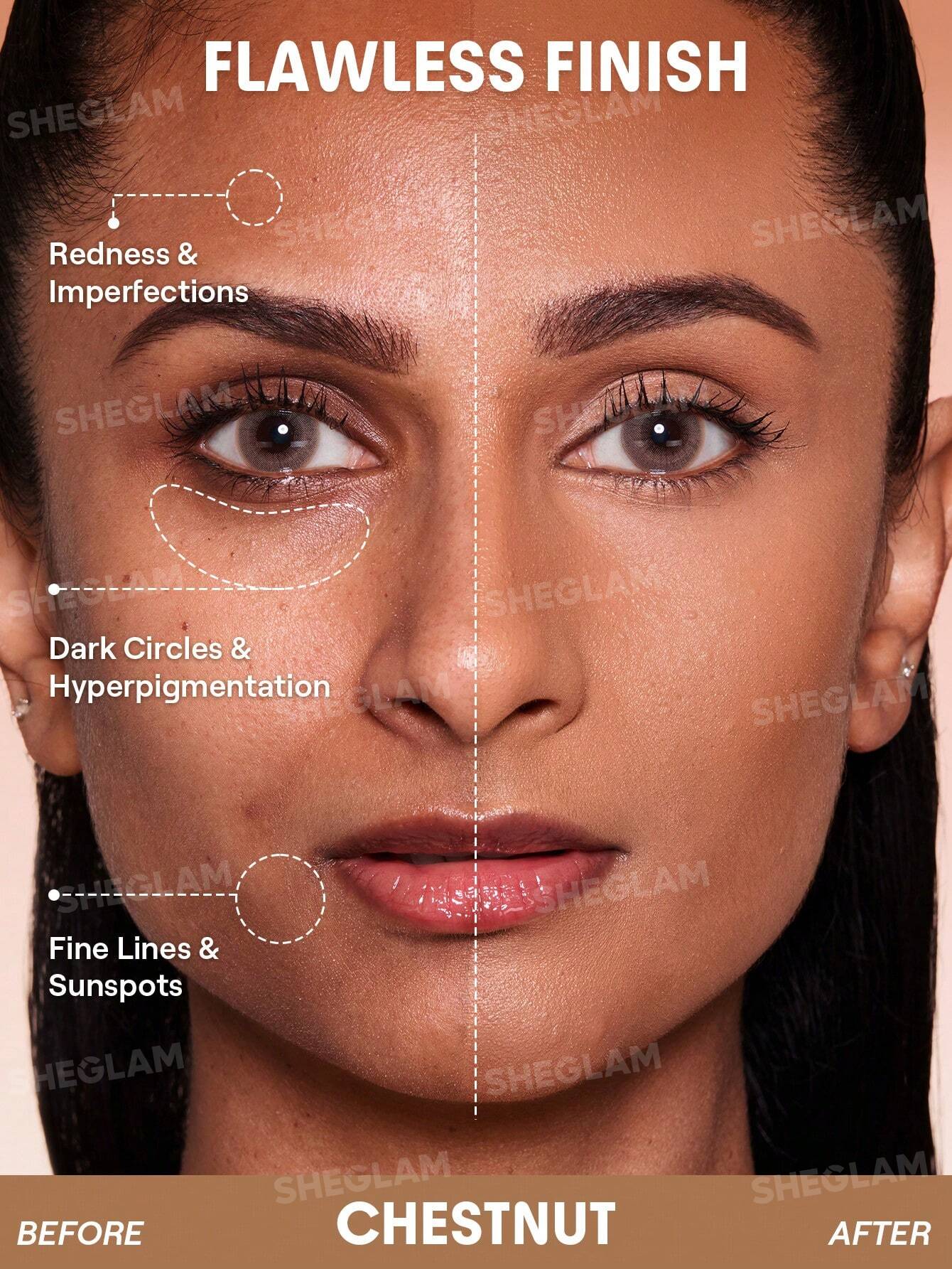 شيجلام Lock و Go Long Lasting Cushion كريم أساس - الصورة 34