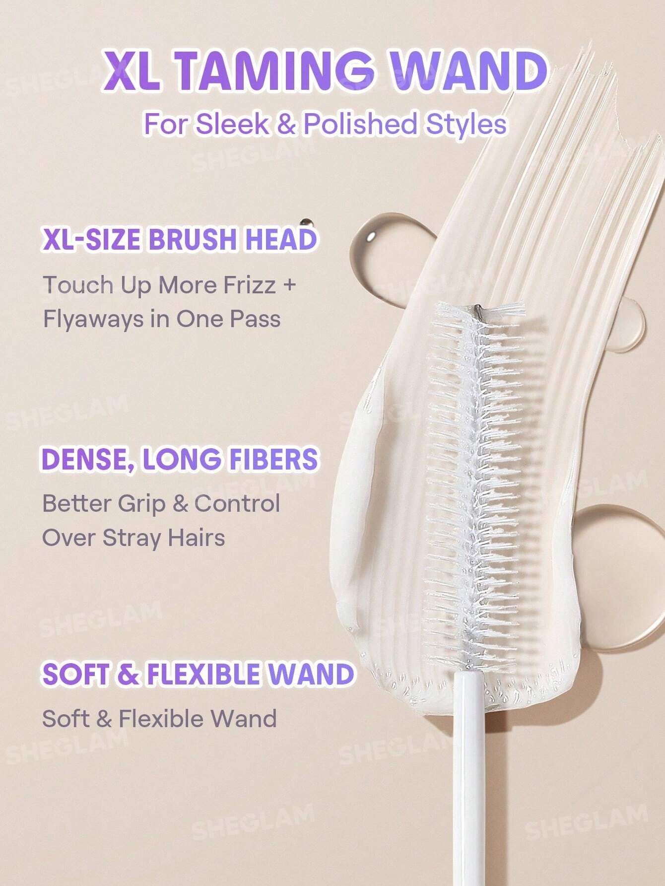 شيجلام Hair On The Glow Style Keeper Hair ماسكارا - الصورة 2